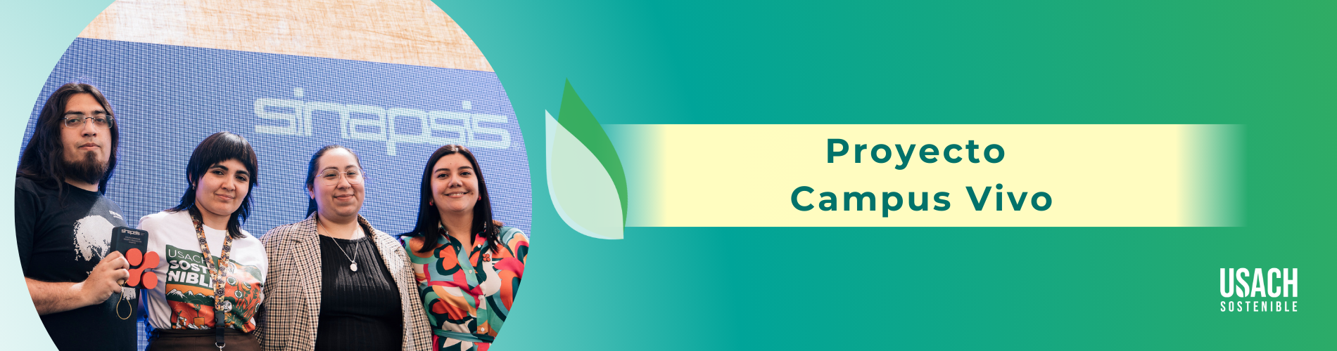 Fotografía ganadores Proyecto Campus Vivo USACH