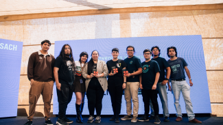 Equipos ganadores del Desafío Usach Sostenible en sus líneas Revalora, Luz Verde y Regenera